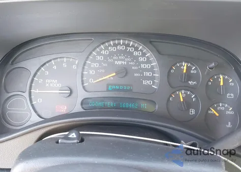 2003 Chevrolet Tahoe Ls из США, поврежденный, VIN 1GNEC13VX3R217881